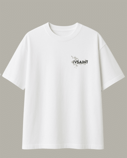 ivsaint floral wrap tee