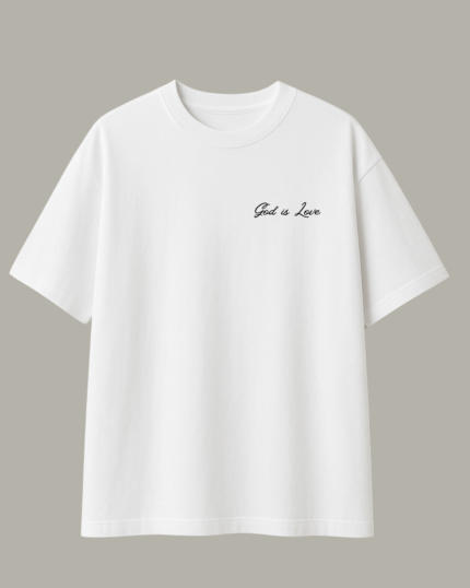 God is Love modern tee